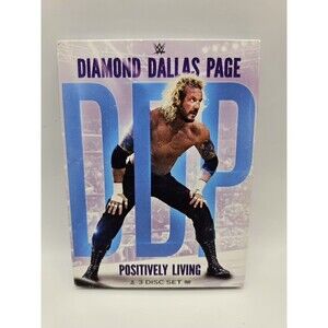 WWE Diamond Dallas Page DDP Positively Living DVD 3 Disc Set Wrestling New